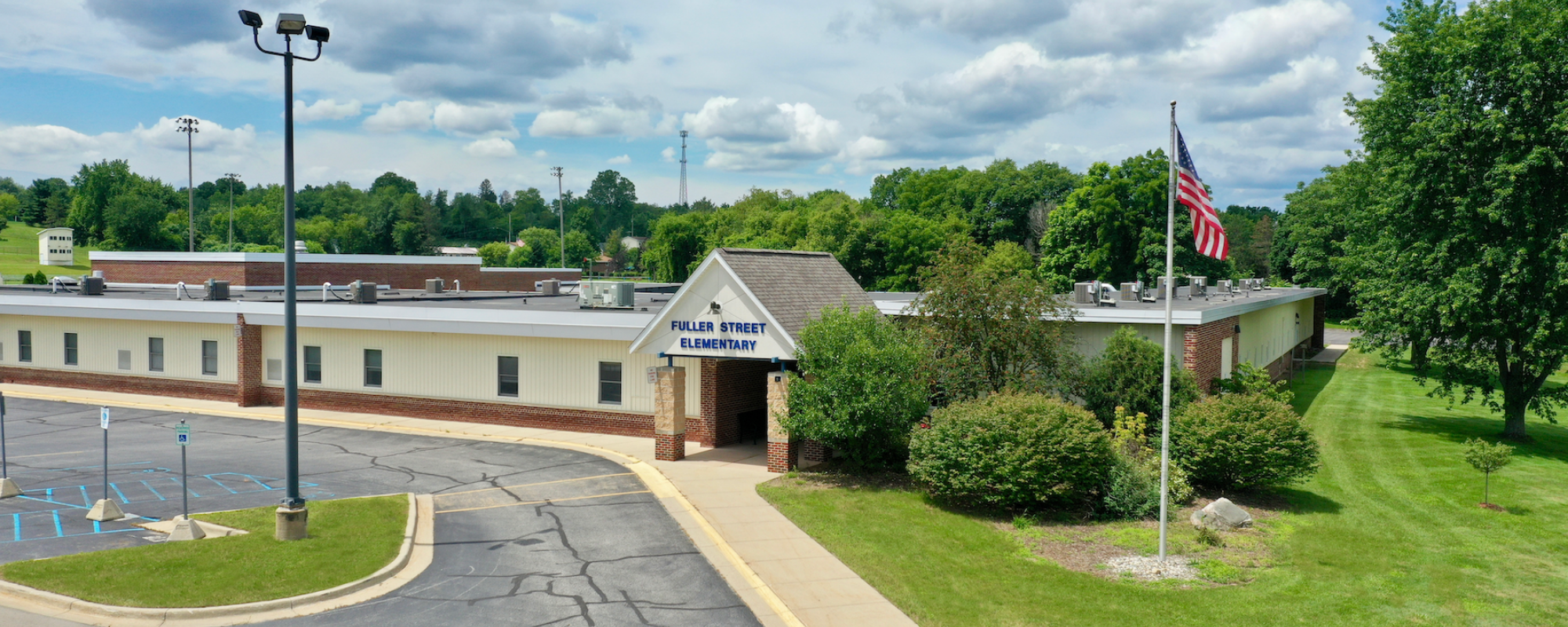 Fuller Street Elementary School - Main Entrance