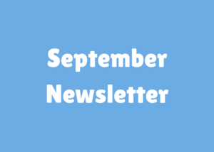 September Newsletter